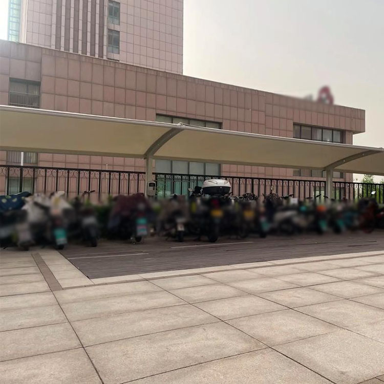 五寨县膜结构电动车棚